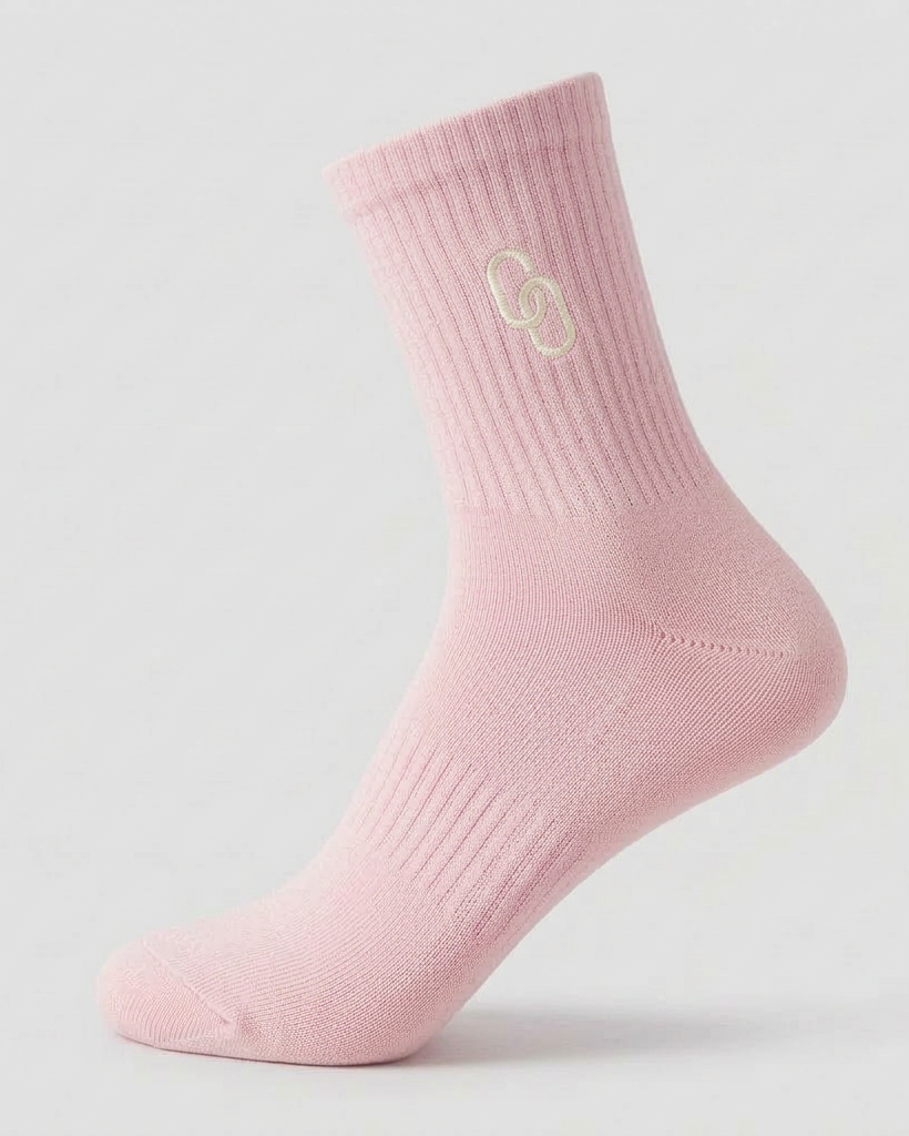 4 PACK - PADDED CREW SOCKS