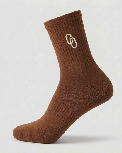 4 PACK - PADDED CREW SOCKS